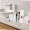 FRCOLOR Travel Toothbrush Holder Portable Toothbrush Case Toothpaste Storage Sturdy Wash Cup for Travel Camping Home School view 2