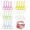 20 Pcs Aligner Removal Tool Retainer Remover Tool Aligner Tooth Hook Invisible Braces Remover Hook for Removing Invisible Braces Orthodontic Retainers Tooth Cleaning Oral Care (5Colors) view 1