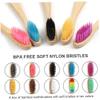 Bamboo Toothbrushes with Soft Bristles Organic Natural Adult Kids Bamboo Soft Toothbrush Eco-Friendly Plastic Free Packaging for Family Travel Gifts,10 Packs (Multicolor) view 2
