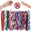 Mosquito Repellent Bracelet - 12 Pack Adjustable Leather Wristbands - Natural Insect Protection for Adults and Children view 2