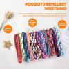 Mosquito Repellent Bracelet - 12 Pack Adjustable Leather Wristbands - Natural Insect Protection for Adults and Children view 3