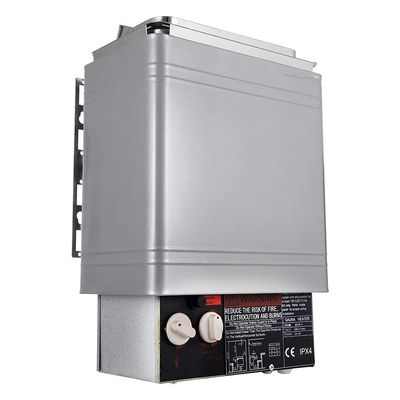 ATJOGWIN Dry Home Electric Sauna Heater 110V 2kW with Internal Controller for 70ft Hotel Shower Bathroom Sauna Room