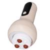 Abdomen Massager, 12 Levels Muscle Relaxation Automatic Portable Electric Abdominal Massager Powerful 30W for Office (Apricot) view 2