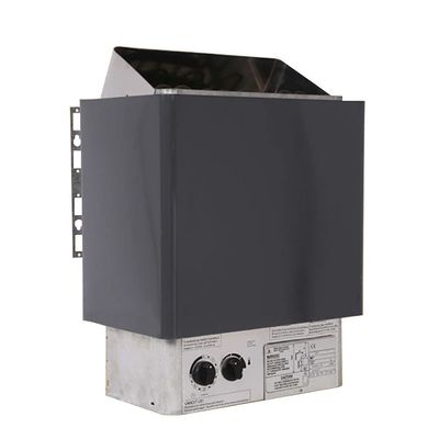 ATJOGWIN 220V Sauna Heater 3-9KW Dry Steam Electric Sauna Stove with Internal Controller for 70-460 Cubic Feet Home Hotel Spa Shower Bathroom(3KW)