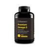 Omega 3 Premium - Triglycerides for Optimal Absorption - 1000 mg EPA + 500 mg DHA per Dose - Wild Fish Oil Certified FOS - 120 Capsules view 1