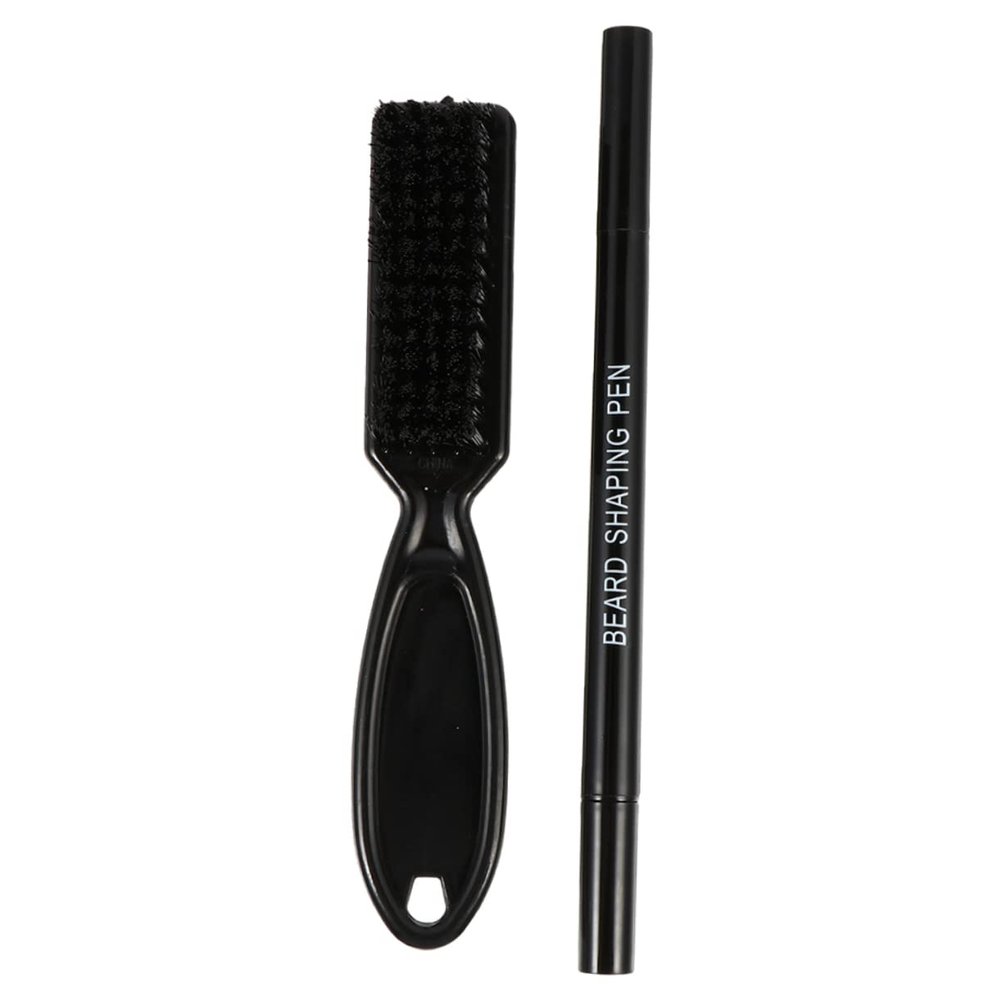 Healeved Beard Filler Pen Set Mustache Filler Brush Natural Mustache Outline Filling Tool for Men Beard Care Accessories