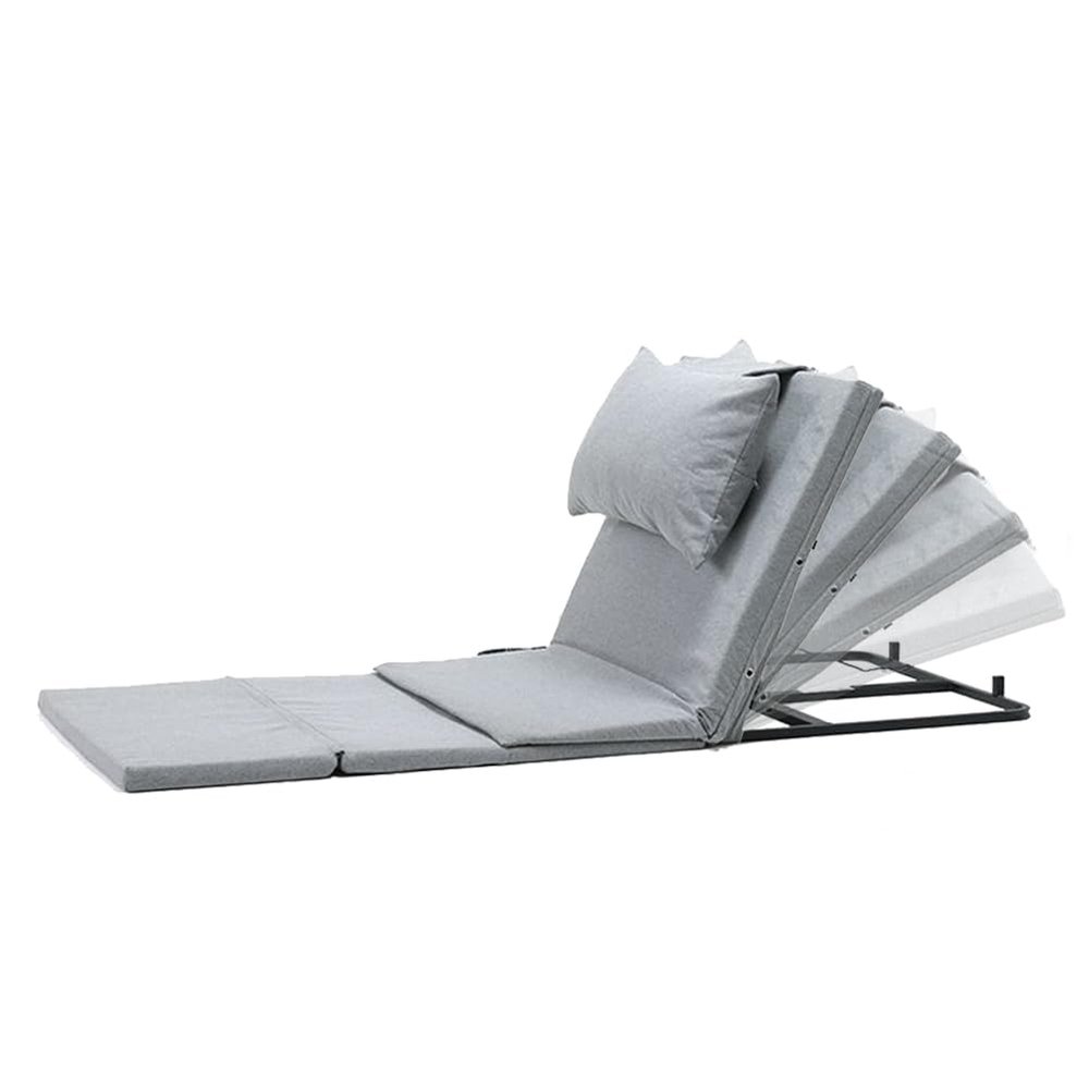 Lifting Bed Backrest, Electric Power Lifting Adjustable Bed Back Rest with Pillow, 2-65 Angle AdjustableSmart Remote Control, Sit-Up Back Stand Assist Aid for Elderly, Neck Head Lumbar Support(75x1