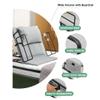 Lifting Bed Backrest, Electric Power Lifting Adjustable Bed Back Rest with Pillow, 2-65 Angle AdjustableSmart Remote Control, Sit-Up Back Stand Assist Aid for Elderly, Neck Head Lumbar Support(75x1 view 4