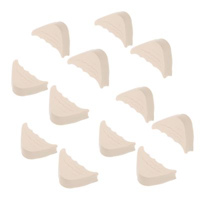 Healeved 12pairs High Heel Shoe Filler Forefoot Sole Pad Comfort Cushion for Women Shoes Sponge Toe Plug Inserts for Front Filler