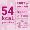 Go Ahead Raspberry Crispy Fruit Slices Snack Bars, 4 x 43.6g (Pack of 5), 54 kcal per Slice, Source of Fibre, Crispy, Crunchy, Fruity, No Artificial Colours or Flavours, Suitable for Vegetarians view 3