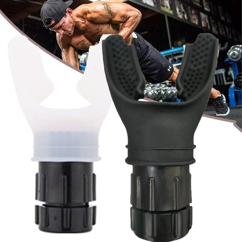 Breath Booster Lung Trainer 2pcs-A for Men and Women - Improve Stamina & Endurance with Portable Breathing Trainer, Adjustable Resistance