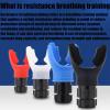 Breath Booster Lung Trainer 2pcs-A for Men and Women - Improve Stamina & Endurance with Portable Breathing Trainer, Adjustable Resistance view 2