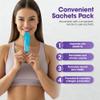 Proto-col Marine Collagen - 10,000mg hydrolysed Collagen Peptides Liquid Gel Sachets with Hyaluronic Acid & Vitamin C - High Absorption Formula for Skin Hydration & Anti-Aging Support (15 Sachets) view 4