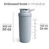 Smartshake Rockband Reforce Stainless Steel Protein Shaker Bottle 900 ml | 30 oz - Leakproof Screw-on Lid - BPA Free - Non Insulated  Unisex - Motrhead, Born To Lose Logo on Bottle view 3