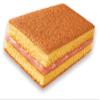 Balconi Trancetto Cake - Premium Quality Italian Sponge Cakes (Free from preservatives) | 280g each with 10 snacks inside | (10 Packets, Strawberry cream filling) view 2