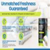 BioBreeze OrthoFresh Odour Neutraliser & Deodoriser Spray for Orthopedic Supports, Braces, Casts, Splints, and Amputee Aids - Sweat Freshener with Bio-Enzymes, Lemon & Linnen Fresh Kick Scent, 500ml view 4