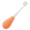 Hoement Soft Bristles Toddler Toothbrush Manual Teeth Brush for Kids Age 2-5 Orange Soft Bristle Baby Toothbrush for Childrens Dental Care view 1