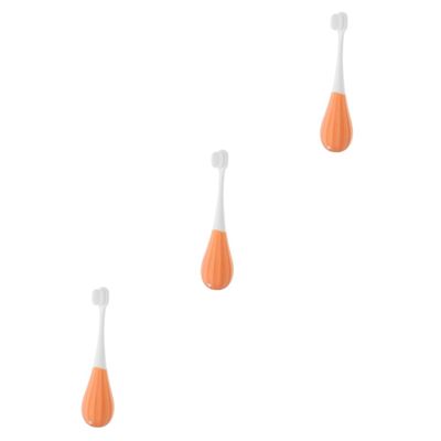 FOMIYES 3pcs Boys and Girls Toothbrush Cute Soft Bristles Boy Toothbrush for Teeth Brushing at Home Travel