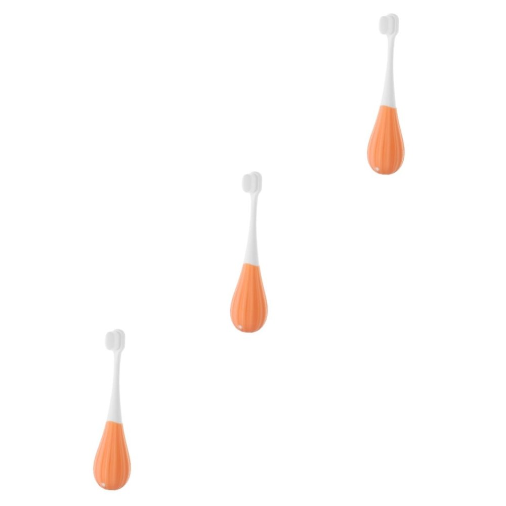 FOMIYES 3pcs Boys and Girls Toothbrush Cute Soft Bristles Boy Toothbrush for Teeth Brushing at Home Travel