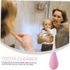 PLAFOPE Kids Toothbrush for Kids Soft Bristles Manual Toothbrush Single Pack Pink Suitable for Toddlers 2-5 Years Baby Dental Care view 2