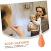 Gogogmee Children's Toothbrush Extra Soft Bristles Manual Toddler Toothbrush for 2-5 Years Old Kids Ergonomic Handle Baby Teeth Brush Orange for Daily Oral Care view 3