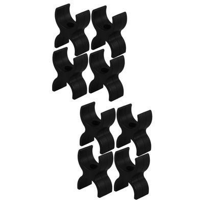 FOMIYES 8pcs Wheelchair Rail Guide Support Block for Wheelchair Parts Replacement Seat Rail Guide and Accessibility