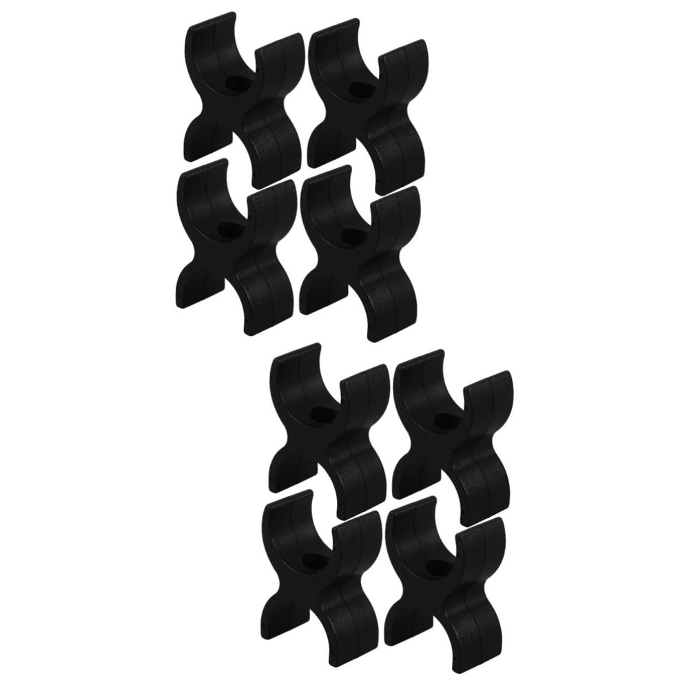 FOMIYES 8pcs Wheelchair Rail Guide Support Block for Wheelchair Parts Replacement Seat Rail Guide and Accessibility