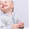 FOMIYES Kids Toothbrush Gentle Bristles Pink Manual Childrens Toothbrush for Toddlers 2-5 Years Old with Extra Gentle Thin Bristles Suitable for Baby Oral Care view 2