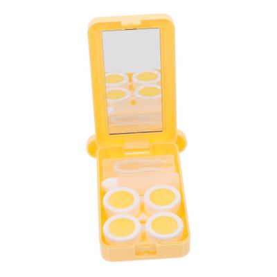 FRCOLOR Contact-Lens Case Small Lens Storage Box Portable Organiser Box Leak Case for Travel