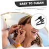 Gogogmee Hearing Aid Cleaning Kit 3pcs Set Brush Vent Tube Cleaner Professional Hearing Aid Cleaner Tools for Daily Maintenance and Care view 3