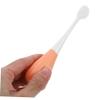 SEWOART Toddler Toothbrush for Kids 2-5 Years Old, Manual Children Toothbrush with Extra Gentle Thin Bristles, Orange Single Pack, Gentle Cleaning for Baby and Preschool Dental Care view 4