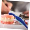BCOATH 4pcs Denture Toothbrushes Double-Sided Small Bristle Brushes for Denture Care and Retainer Cleaning Portable Oral Hygiene Kit for Seniors view 4