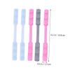 Hoement Silicone Mask Ear Protectors 5pcs Set Reusable Adjustable Anti-Pain Ear Hooks for Mask Extension Comfortable Earband Accessory for Everyday Use Random Color view 3