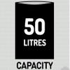 100 British Made Heavy Duty Plastic Polythene Builders Bags, 20 x 30 inches / 500 x 750mm, Black, for Rubble, Brick, Gravel, Sand, Aggregate, Wood, Timber Storage, Approx 50 litres Capacity view 3