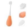 FRCOLOR 2pcs Cute Boy Girl Toothbrush Soft Bristles Manual Boys and Girls Toothbrush for Girl's Daily Use view 4