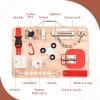 Dementia Activities For Seniors-Fidget Busy Board-Alzheimers Products for Elderly-Dementia Gadgets-Sensory ADHD Toys-Anxiety Relief Items-Gift for Dementia Patients - Memory Games for Autism Adult view 3