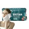 Cotton Face Wipes | Thickened Facial Paper Towels Pearl Pattern Design,Large Face Towels, Hygienic Dry Wipes for Washing Face, Sensitive Skin, Makeup Removing view 1