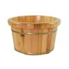 GANGUIO Sauna Wooden Bucket,Spa, Sauna,Soak, Handmade Massage Bucket Foot Bath,Foot Spa Wash Bucket Feet Bath Basin Tub view 2