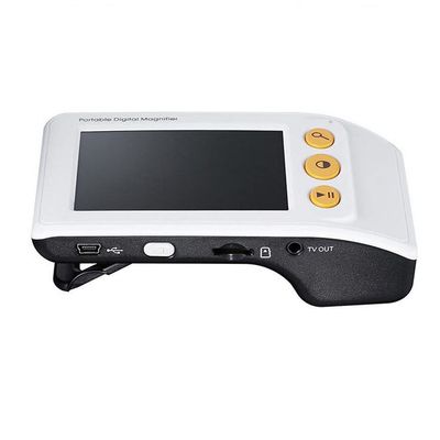 ALDDPWE 3.5 Inch High-Definition Electronic Vision Aid for Low Vision Reading Reading Newspaper Reading Magnifying Glass,White Keep it in mind