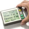 ALDDPWE Electronic reading aids Digital magnifier 3.5-inch portable electronic low vision reading aids 3-15x zoom multicolor mode Keep it in mind view 1