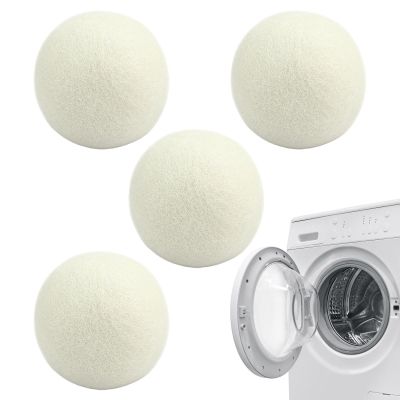 Reusable Dryer Balls, Wool Dryer Balls, Fabric Softener Balls, Laundry Room Supplies, Natural Fabric Softener, Dry Cleaning Kit, Eco-Friendly Dryer Balls, Wool Laundry Balls, Laundry Dryer Balls