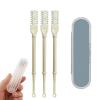 2-in-1 Nasal Hair Cutter, 2024 New Double Sided Nose Hair Knife, Portable Nose Hair Knife Manual Nose Hair Trimmer, 360 Degree Rotating Manual Nose Hair Trimmer (3pcs) view 1