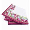 40 PPS 3-Ply Red Rose Border Design Tissue Paper Napkins Serviettes for Decoupage Lunch 33cm x 33cm - Pack of 20 x2 (Red Rose Border) view 1