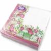 40 PPS 3-Ply Red Rose Border Design Tissue Paper Napkins Serviettes for Decoupage Lunch 33cm x 33cm - Pack of 20 x2 (Red Rose Border) view 2