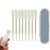 2-in-1 Nasal Hair Cutter, 2024 New Double Sided Nose Hair Knife, Portable Nose Hair Knife Manual Nose Hair Trimmer, 360 Degree Rotating Manual Nose Hair Trimmer (8pcs) view 1