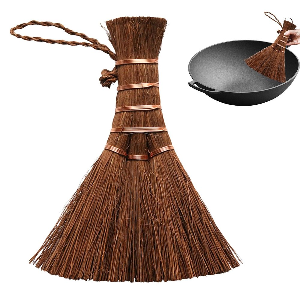 Palm Tree Broom - Handheld Palm Brush Miniature Palm | Fireplace Whisk, Palm Brush, Sweepers, Hand Palm Brush, Portable Natural Palm Brush for Kitchen Writing