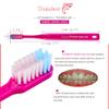 DUJINDENT Orthodontic Toothbrush for Braces [1 Pack] V Trim Cutting USA Bristles Braces Toothbrush for Brackets and Wires Cleaning (Shark Ortho Soft, 1 Pack, Standard) view 3