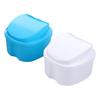 Anneome Portable Denture Storage Box 2Pcs Safe Tooth Container with Filter and Hinged Design for Carrying Dentures Anywhere, Ultra-Smooth Finish Plastic Case for Parents and Grandparents view 1