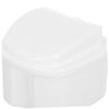 Anneome Portable Denture Storage Box 2Pcs Safe Tooth Container with Filter and Hinged Design for Carrying Dentures Anywhere, Ultra-Smooth Finish Plastic Case for Parents and Grandparents view 3