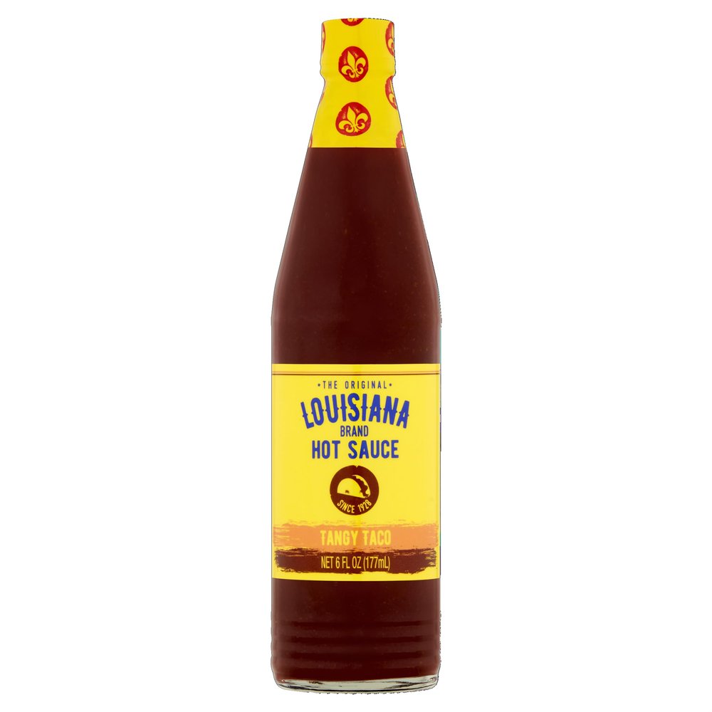 [ 2 bottles] Louisiana Brand Hot Sauce Tangy Taco 6oz (177ml) | USA Imported